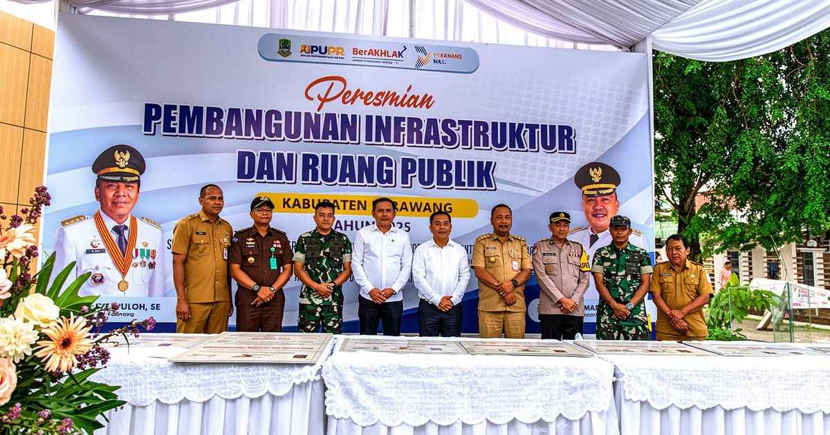 Karawang Resmikan Delapan Proyek Infrastruktur, Underpass Gorowong Prioritas Atasi Macet