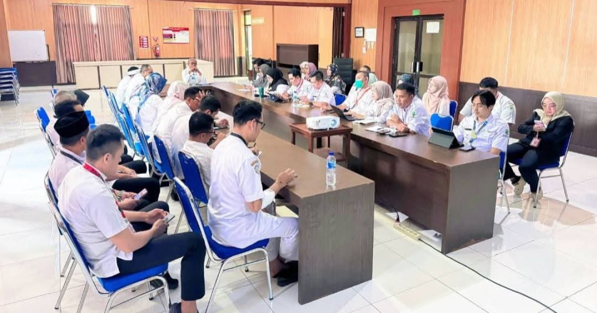 RSUD Jampangkulon Gelar Rapat Evaluasi Pelayanan Kesehatan