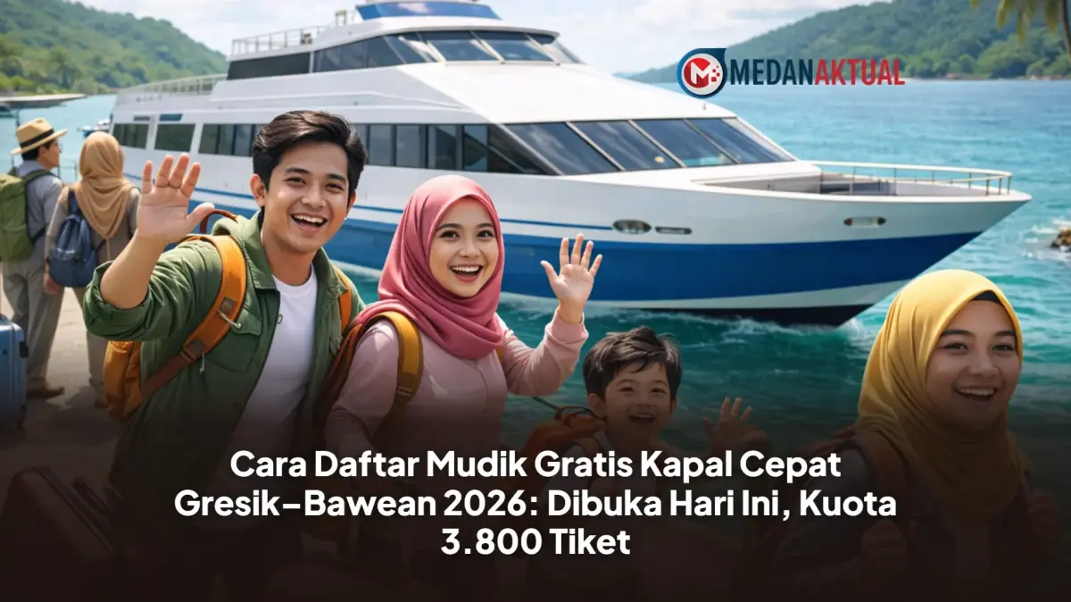 Mudik Bawean Gratis: Kemenhub Buka 3.800 Tiket Kapal Cepat