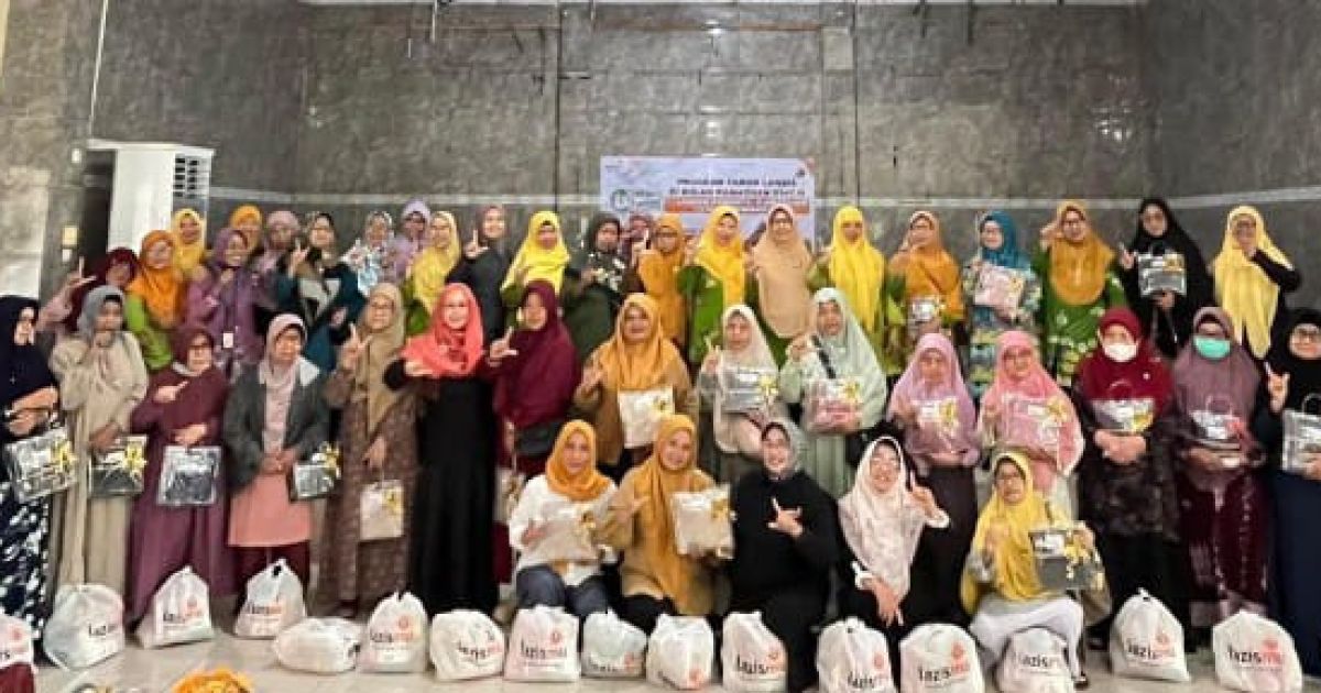 LAZISMU Depok Santuni 50 Lansia Dhuafa Lewat Program “Taman Lansia” di Ramadan 1447 H