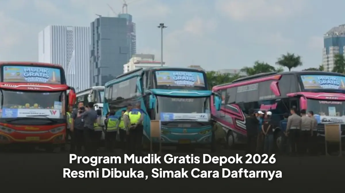 Mudik Gratis Depok 2026 Dibuka: Cek Lokasi dan Syarat Pendaftaran