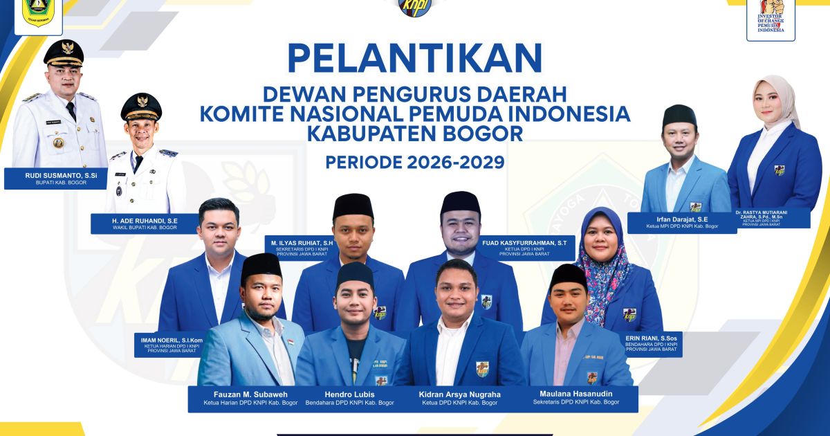 Dinamika Pelantikan DPD KNPI Jabar dan Bogor 2026-2029: Poros Baru Mengema!