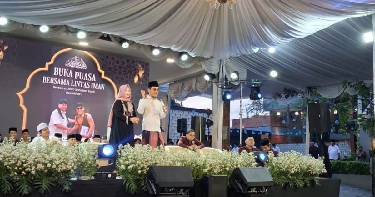 Momen Kebersamaan di Yogyakarta: Gus Miftah Ajak 2.000 Anak Yatim Rayakan Ramadan Lintas Iman