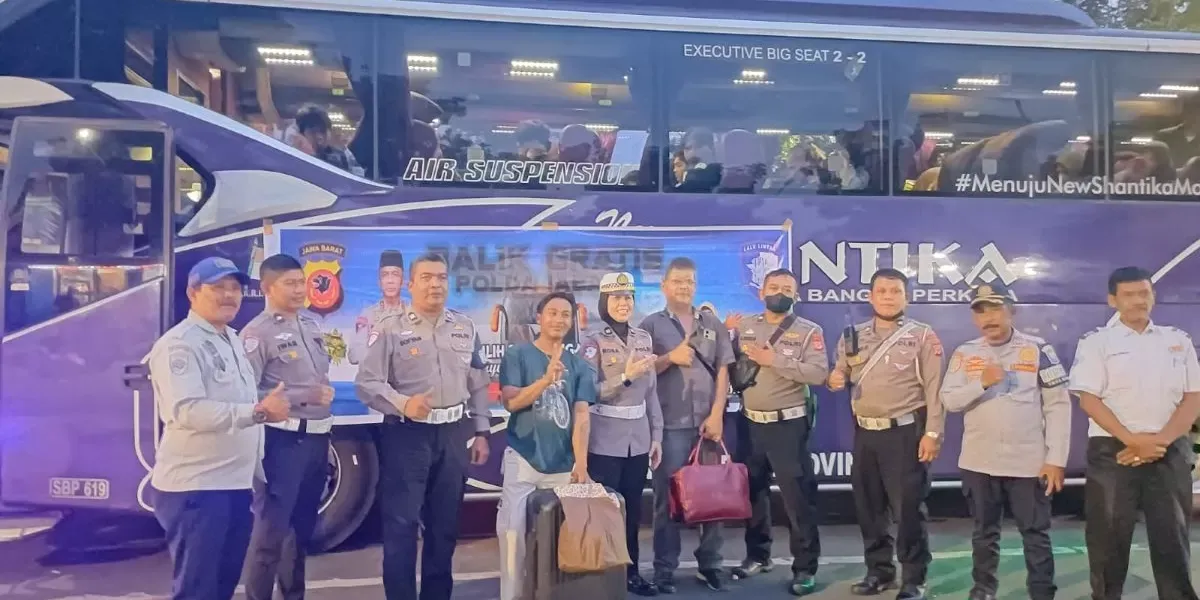Polda Jabar Sukses Tuntaskan Misi Kemanusiaan, Ribuan Pemudik Terfasilitasi Program Arus Balik Gratis 2026