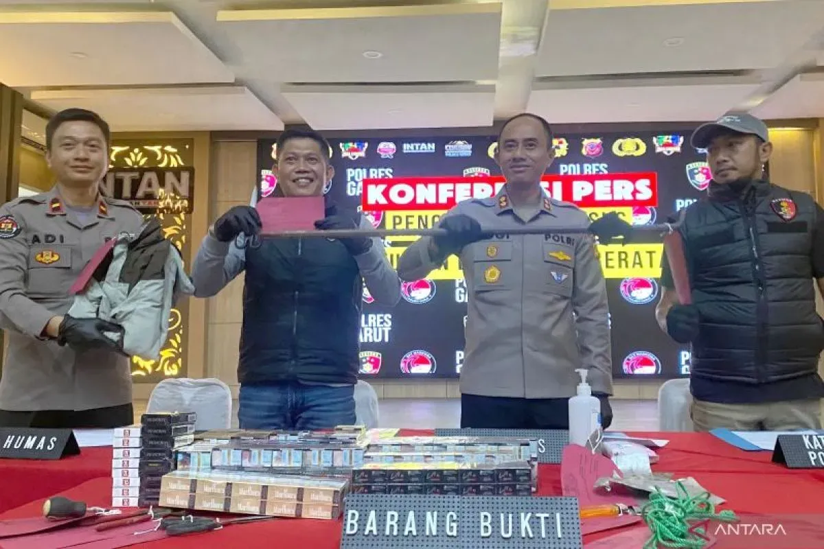 Kolaborasi Polda Jabar dan Polres Garut Bekuk Residivis Spesialis Pembobolan Minimarket