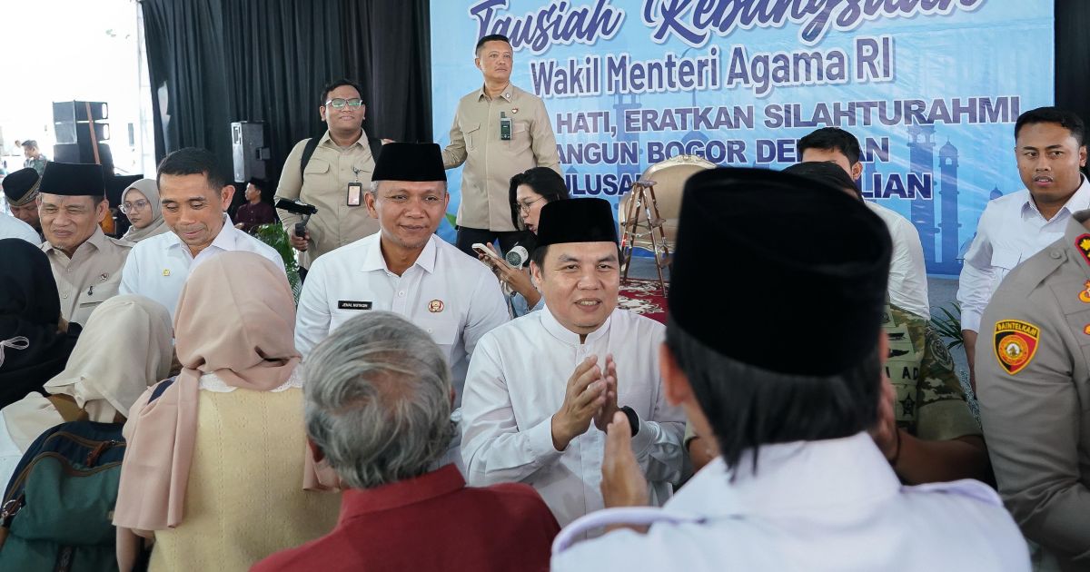 Hadiri Tausiyah Kebangsaan, Ketua DPRD Bogor Ajak Perkuat Silaturahmi