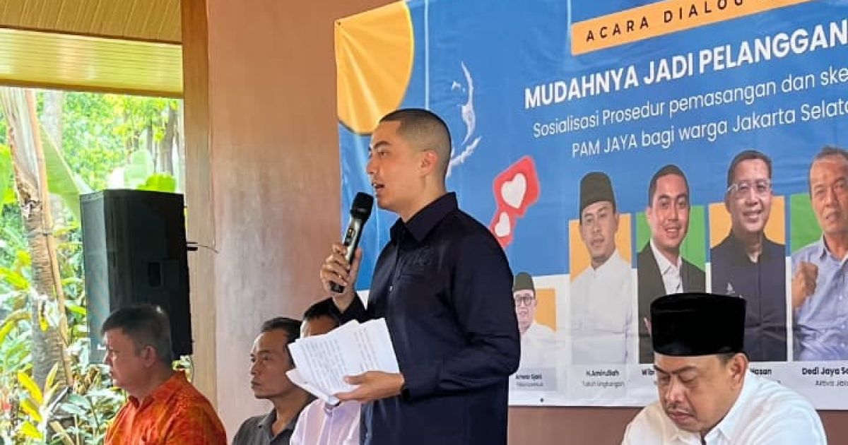 PAM Jaya di Dialog Komwaja Permudah Pendaftaran Pelanggan Baru: Kejar Target Cakupan 100 Persen