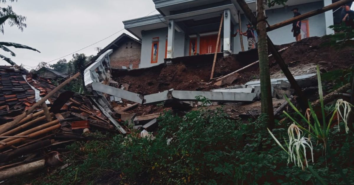 Satu Rumah Rusak, Kerugian Capai Rp44 Juta.