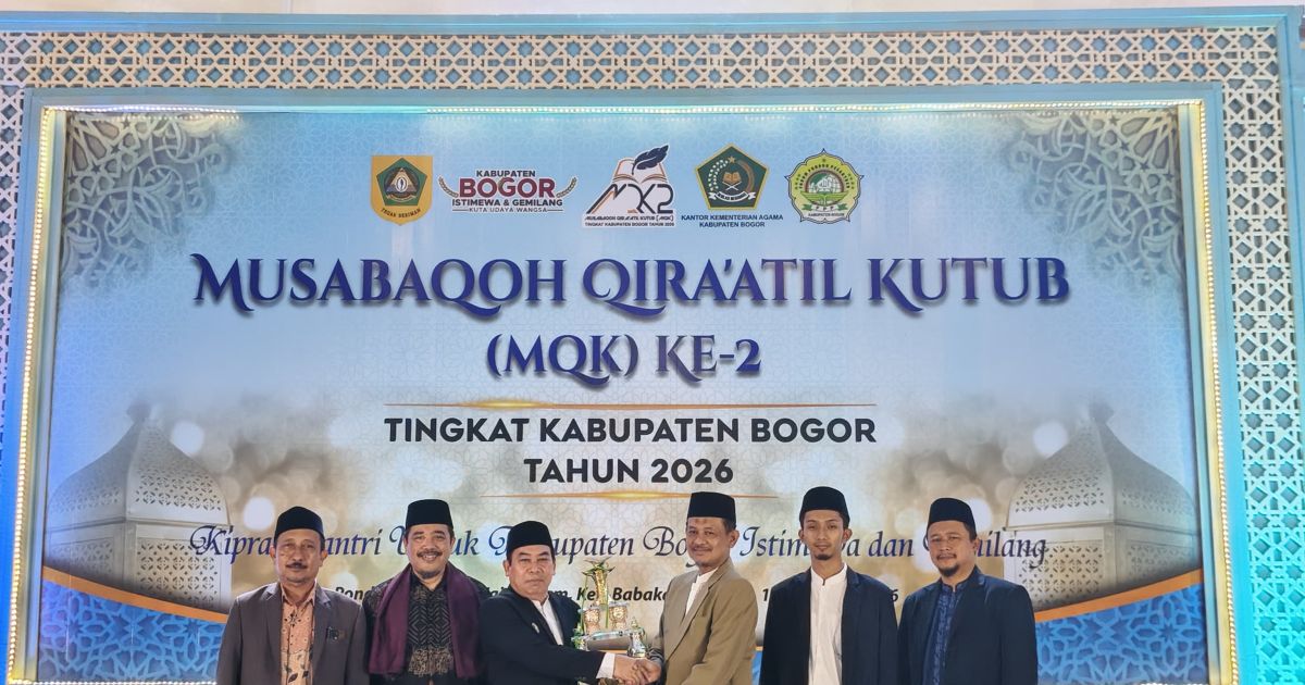 Ciampea Sabet Juara Umum MQK ke-2 Tingkat Kabupaten Bogor 2026.