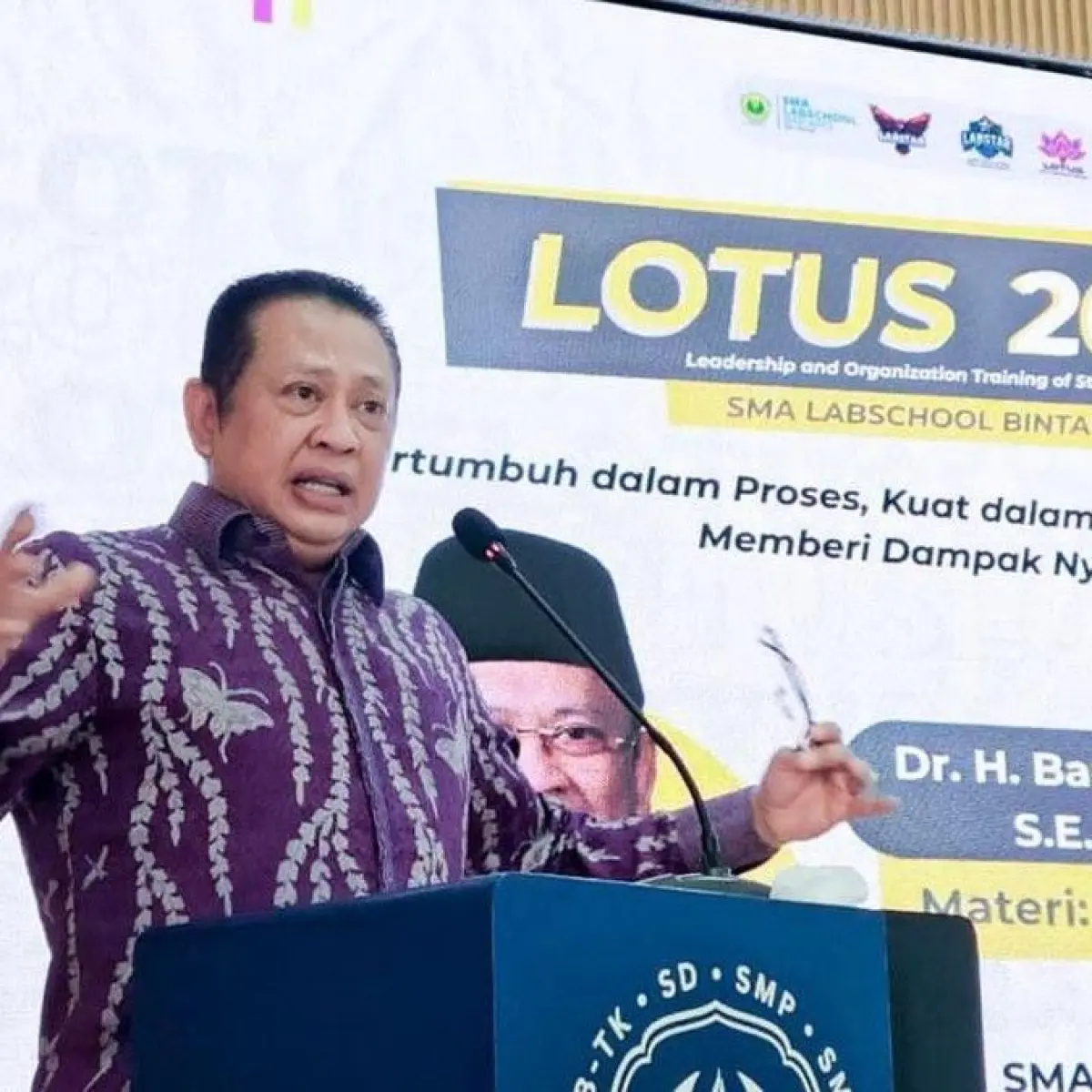 Bamsoet Tekankan Fondasi Kepemimpinan Visioner Dibangun Sejak Dini di Kalangan Pelajar Bintaro