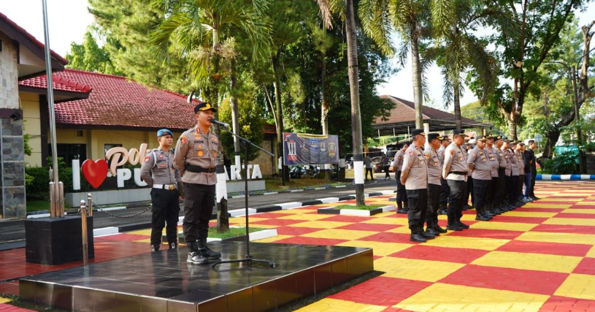 Pastikan Aksi Buruh Aman, Damai dan Aktivitas Warga Tetap Normal, Polres Purwakarta Gelar Apel Siaga May Day 2026