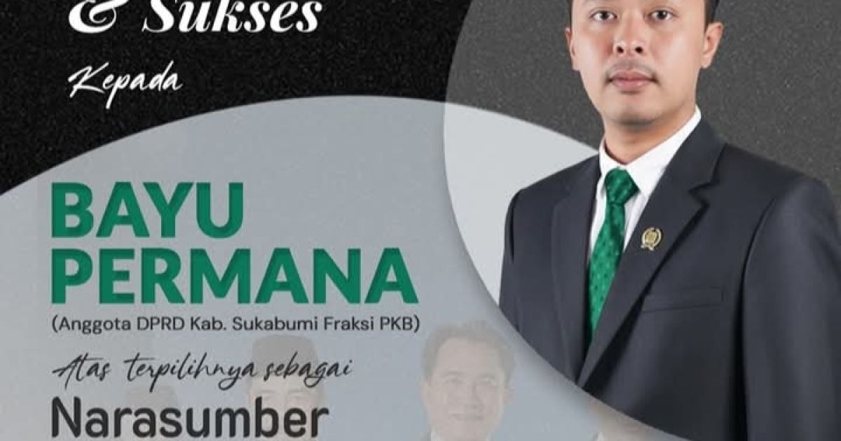 DPRD Kabupaten Sukabumi Sampaikan Apresiasi atas Kiprah Bayu Permana di PPI Institute 2026