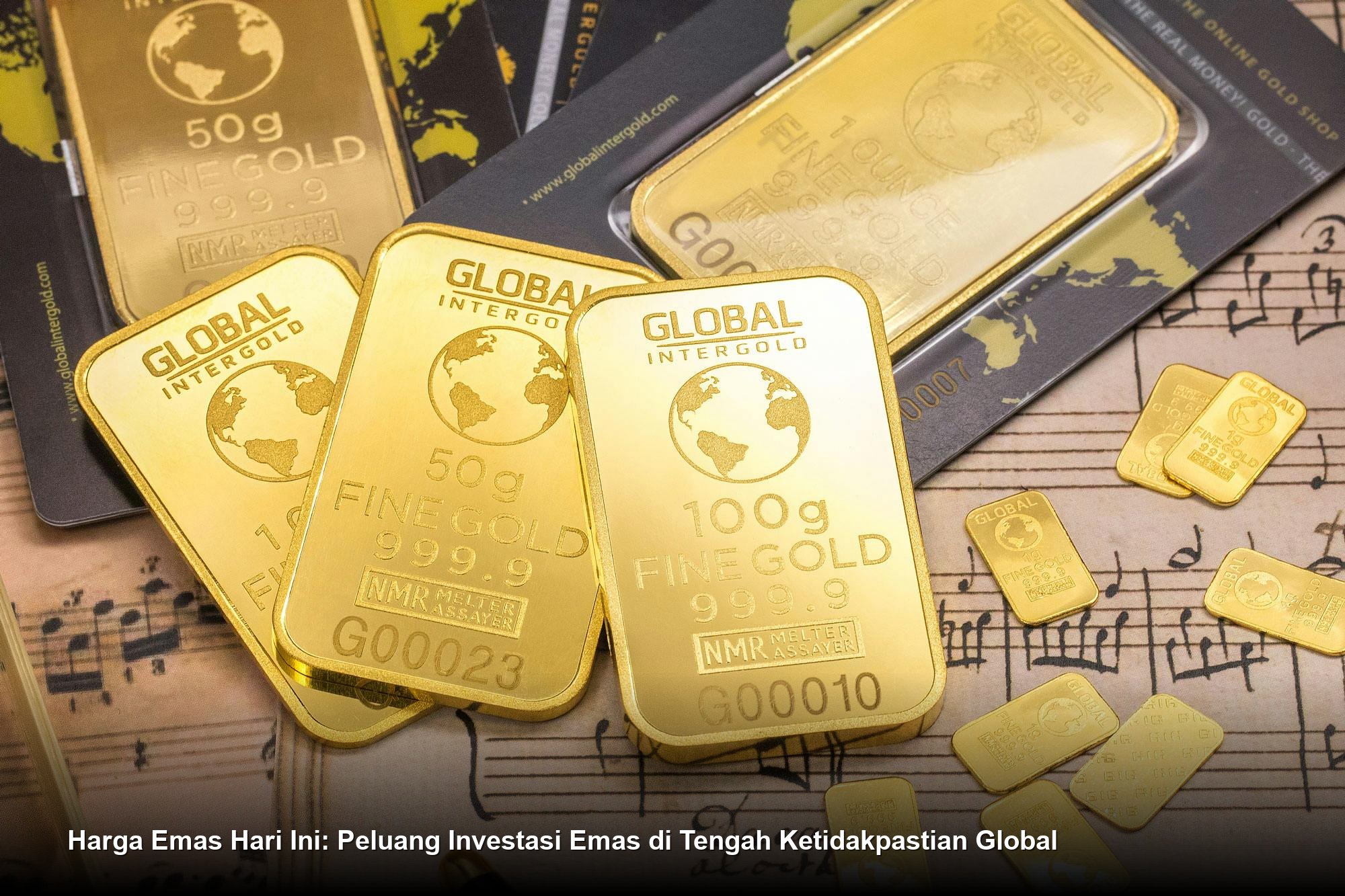Harga Emas Hari Ini: Peluang Investasi Emas di Tengah Ketidakpastian Global