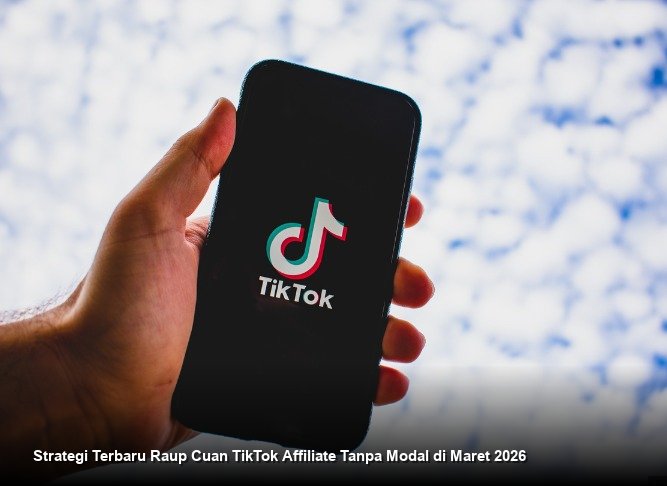 Strategi Terbaru Raup Cuan TikTok Affiliate Tanpa Modal di Maret 2026