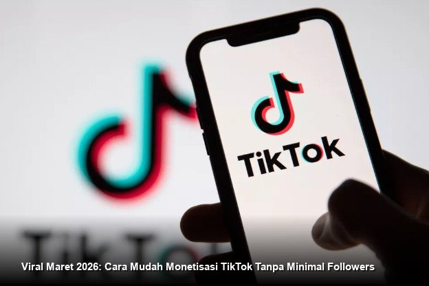 Viral Maret 2026: Cara Mudah Monetisasi TikTok Tanpa Minimal Followers