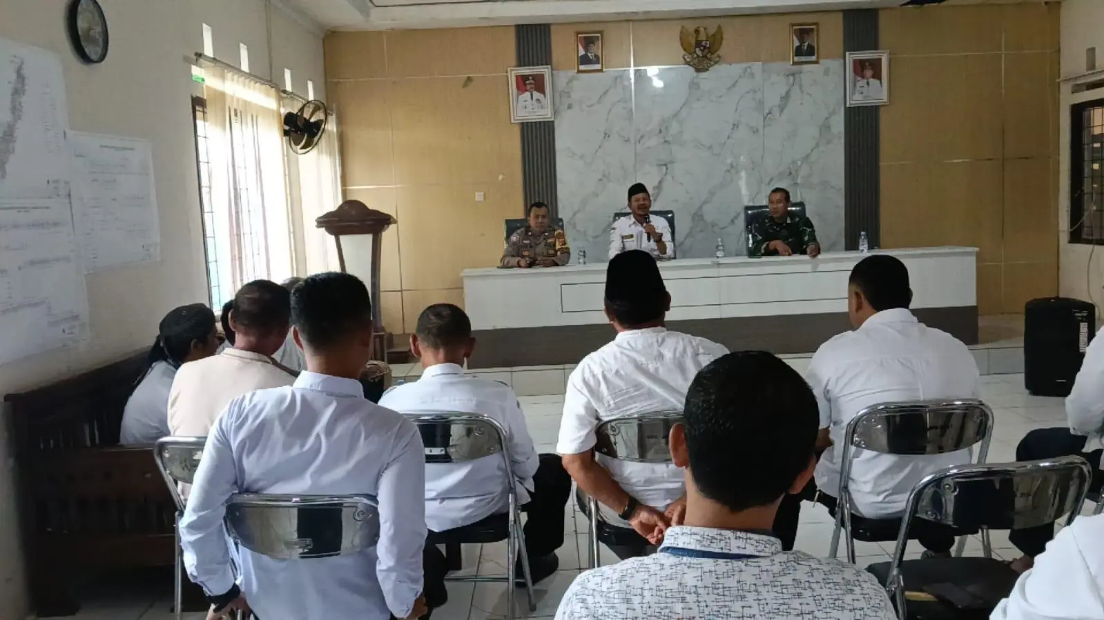 Sosialisasi Koperasi Desa Merah Putih oleh Koramil 2213 Jampangkulon Kodim 0622 Kabupaten Sukabumi