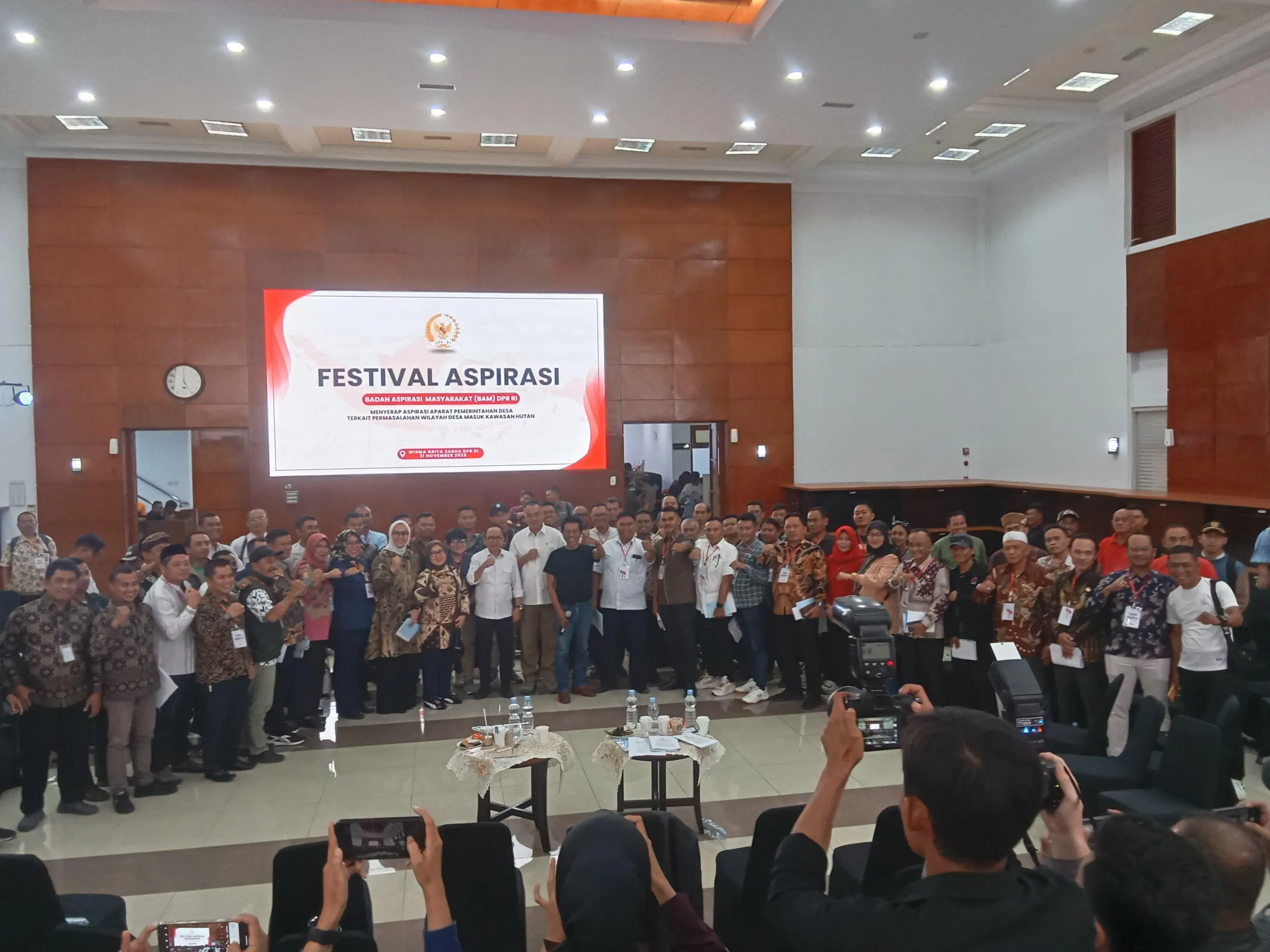 Gelar Festival Aspirasi BAM DPR RI, Adian Napitupulu Tindaklanjut Konflik Agraria Puluhan Desa di Kabupaten Bogor Dengan Kawasan Hutan