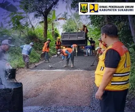 Jalan Cihuleungtonggoh-Caringin Disolek: Akses Lancar, Ekonomi Meningkat!