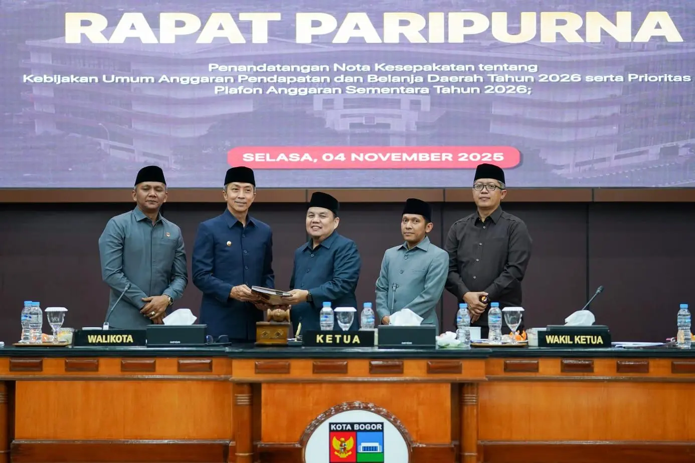 KUA-PPAS 2026 Disetujui: DPRD dan Pemkot Bogor Bahas Prioritas Anggaran