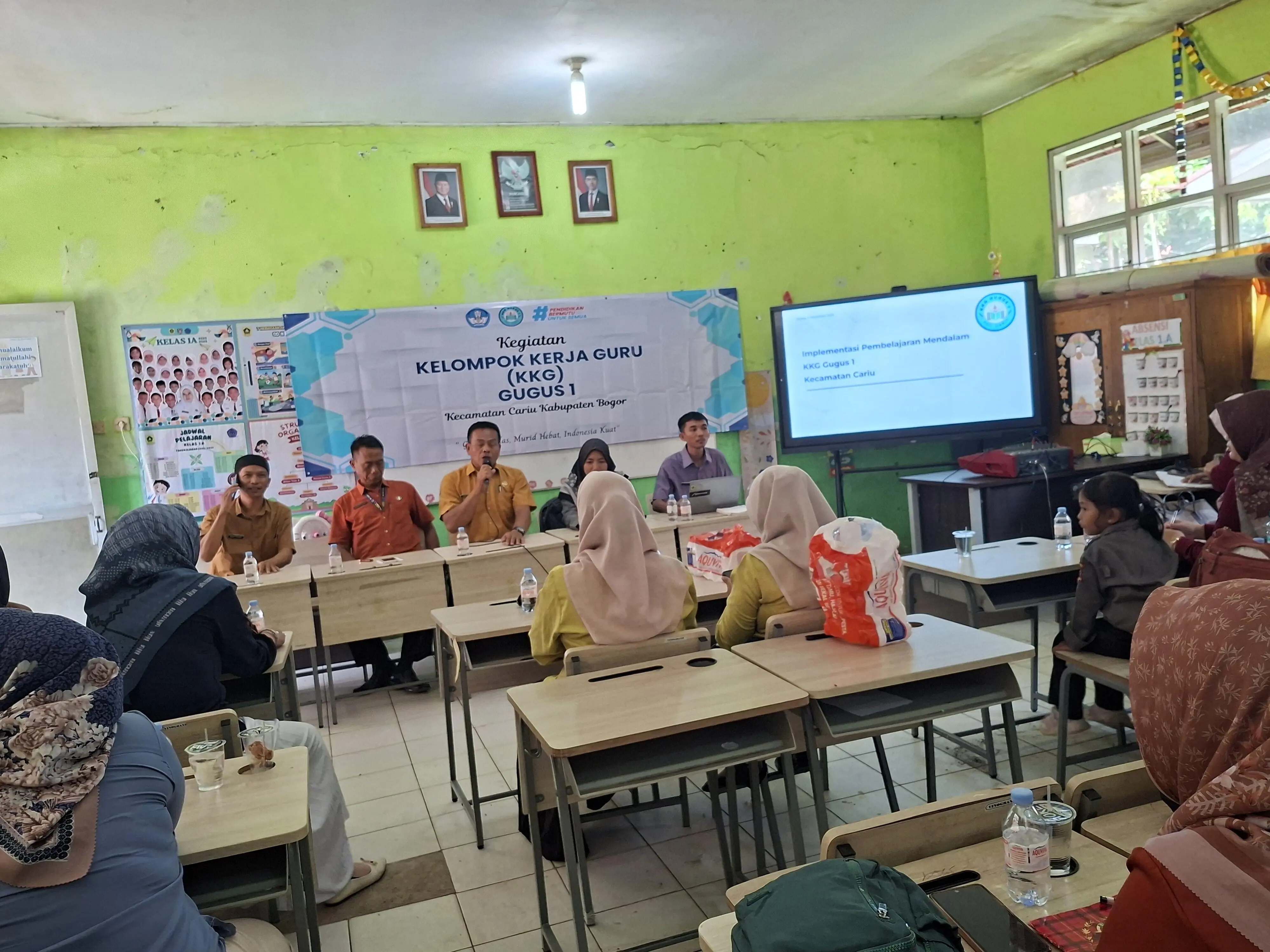 KKG Cariu Bogor Inisiasi Implementasi Pembelajaran Mendalam