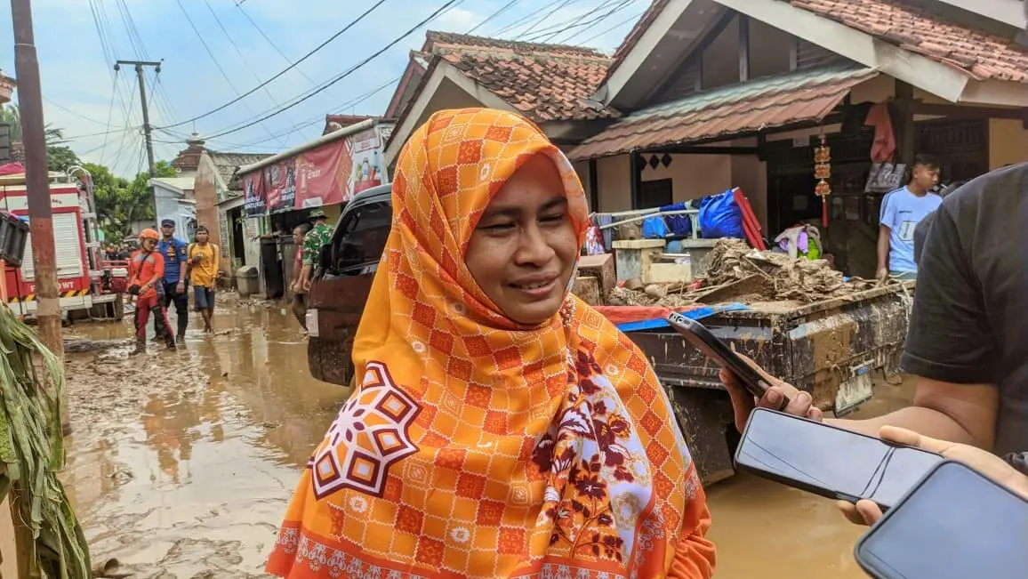 Anggota DPRD Sukabumi Desak Penanganan Cepat Dan Terpadu Pasca Banjir Cikahuripan 