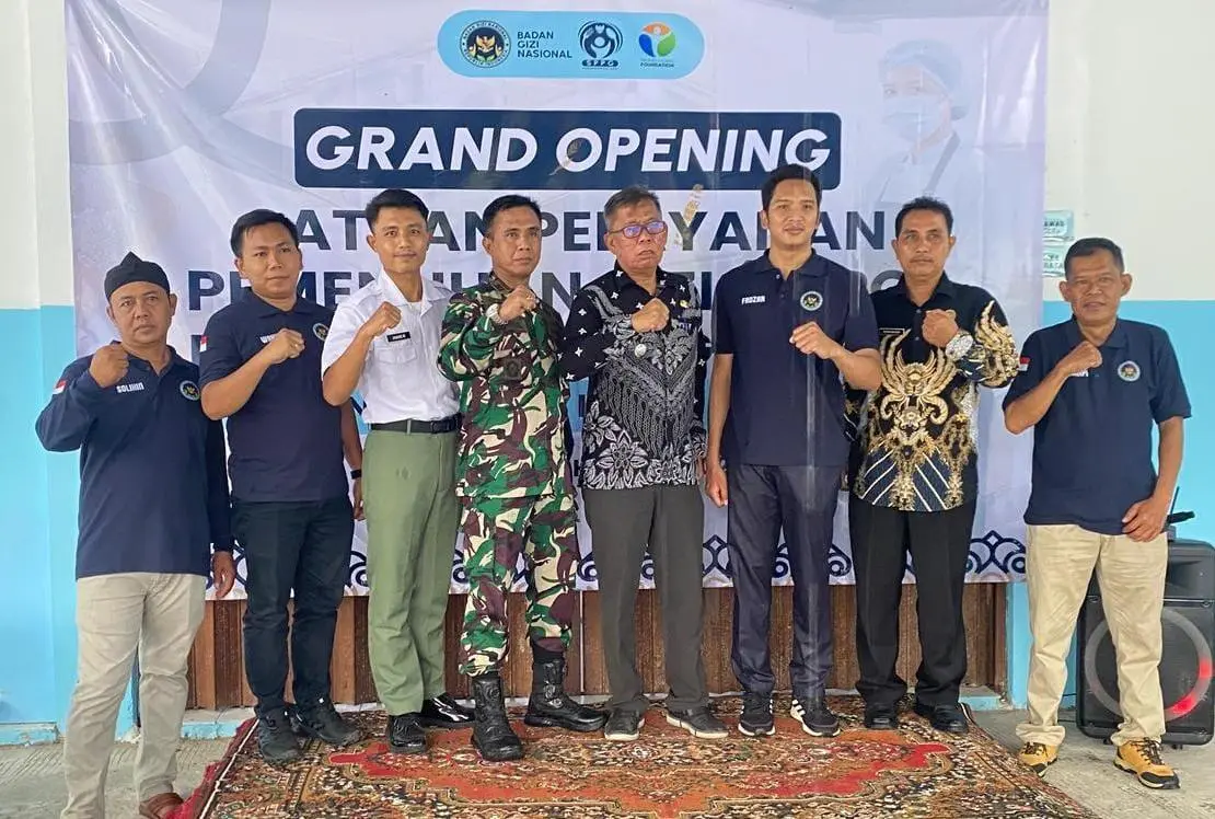 Resmi! Dapur Makanan Bergizi Gratis di Parakanmuncang Siap Layani 3.600 Siswa 