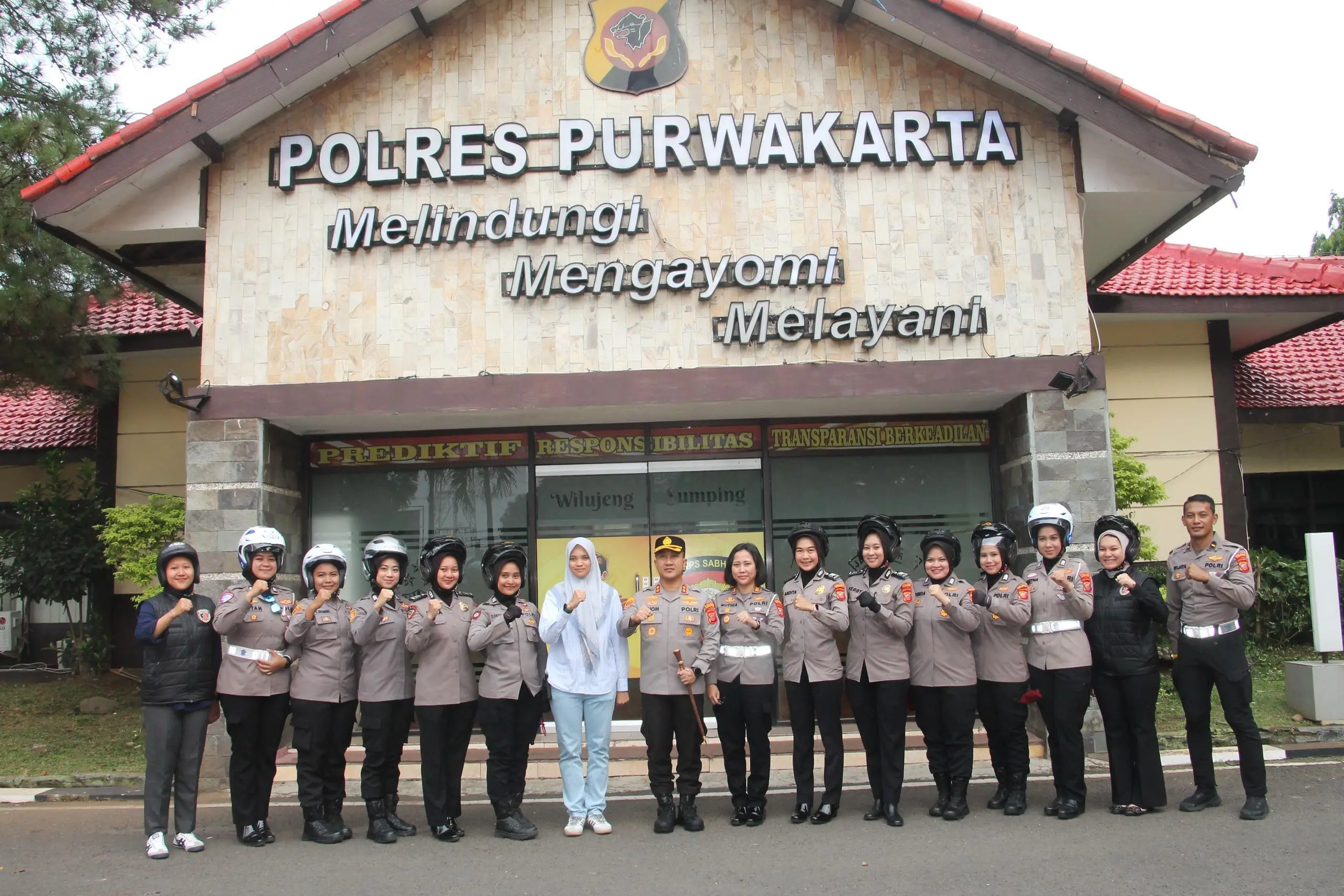 Kapolres Purwakarta Launching Tim Patroli Mojang Lodaya Polres Purwakarta