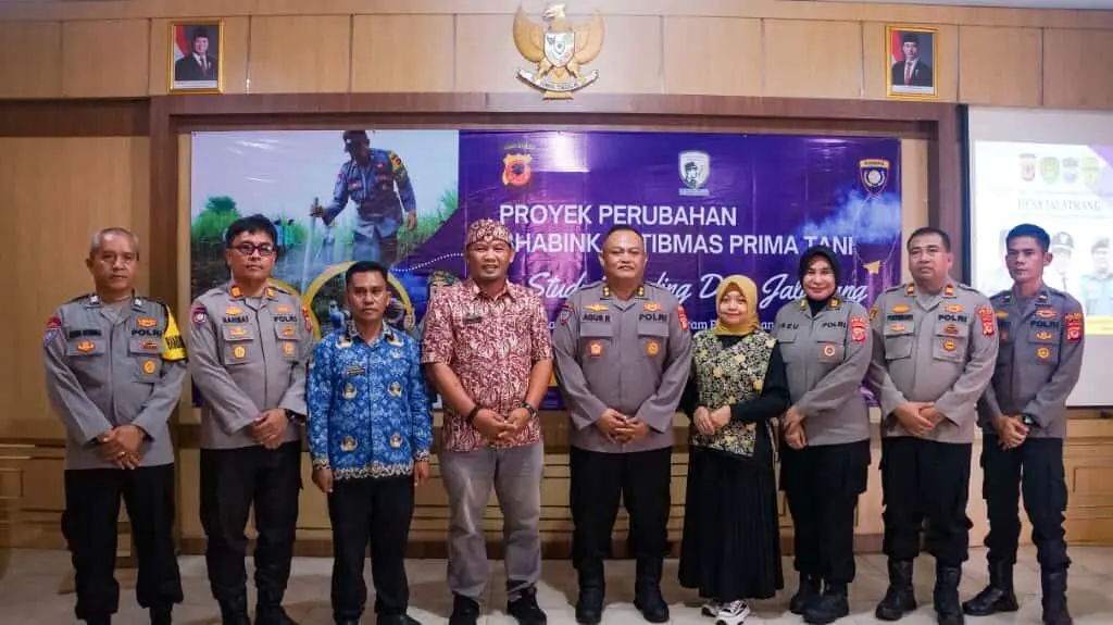 Kegiatan Study Banding Ke Desa Jalatrang Proyek Perubahan Bhabinkamtibmas Prima Tani 