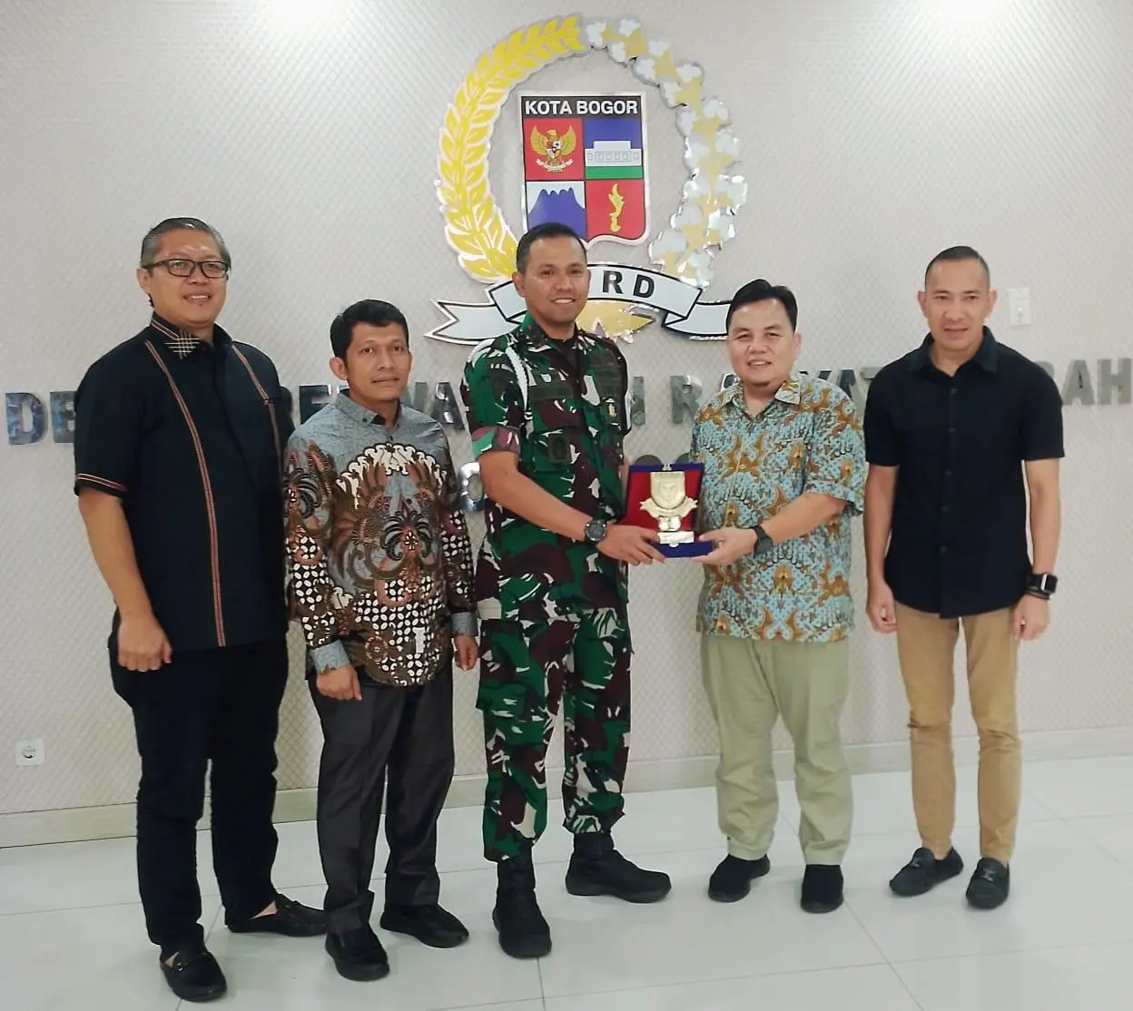 Mau Sertijab, Dandenpom III/1 Bogor Pamit ke Adityawarman 