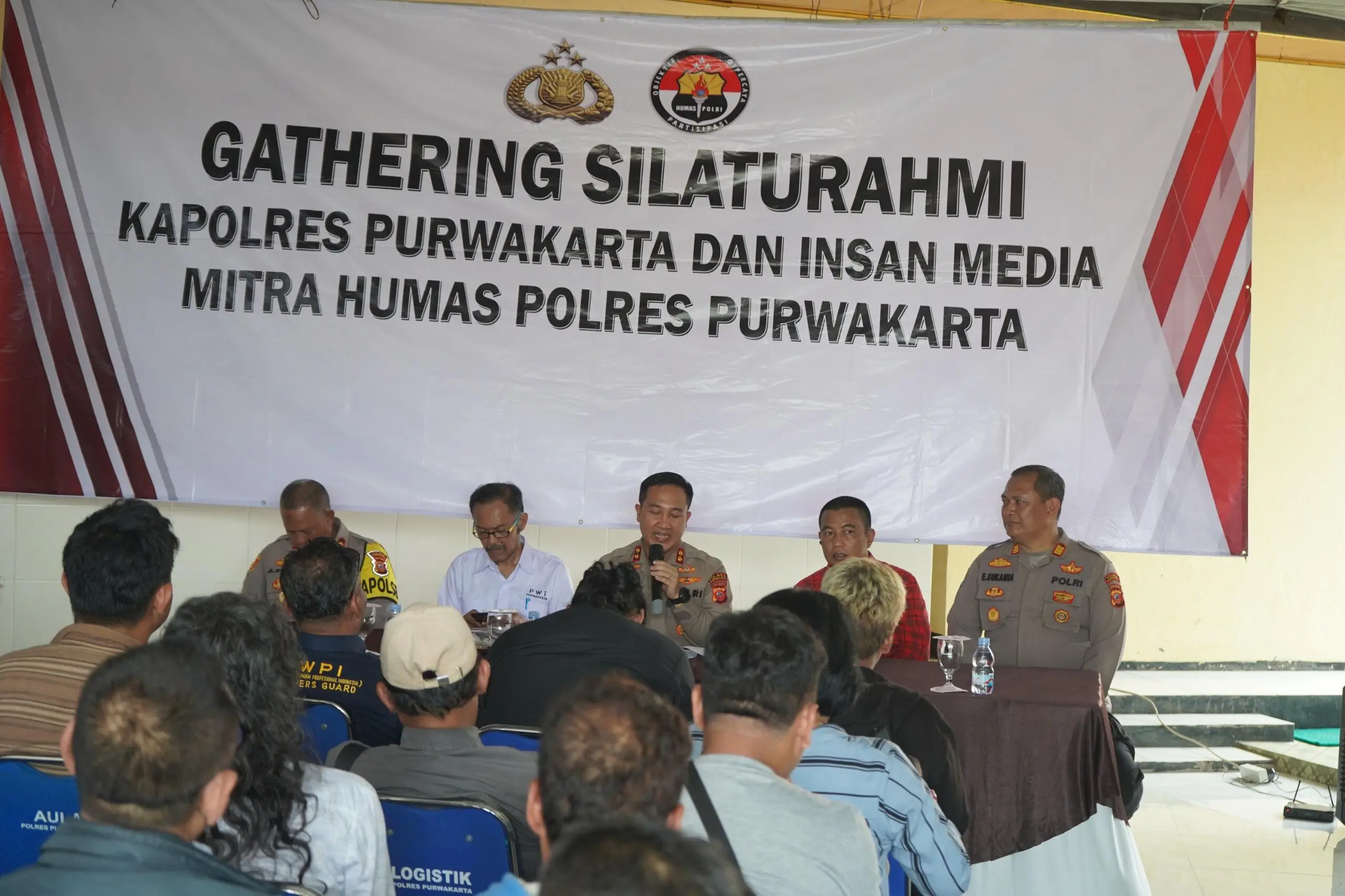 Media Dan Polri Satu Visi, Kapolres Purwakarta Gelar Gathering Silaturahmi Bareng Wartawan