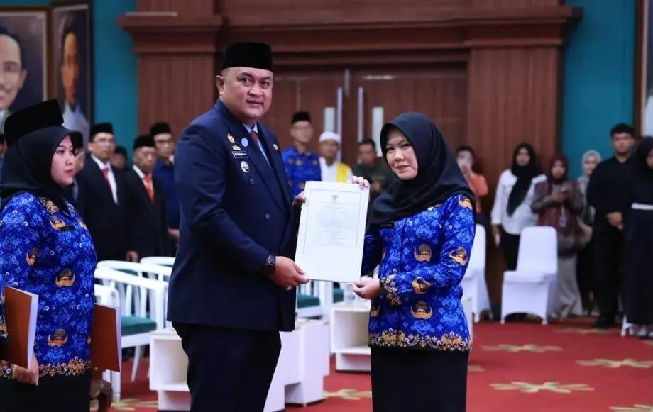 Bupati Bogor Lantik PPPK Penuh Waktu Tahap II, Paruh Waktu Menyusul