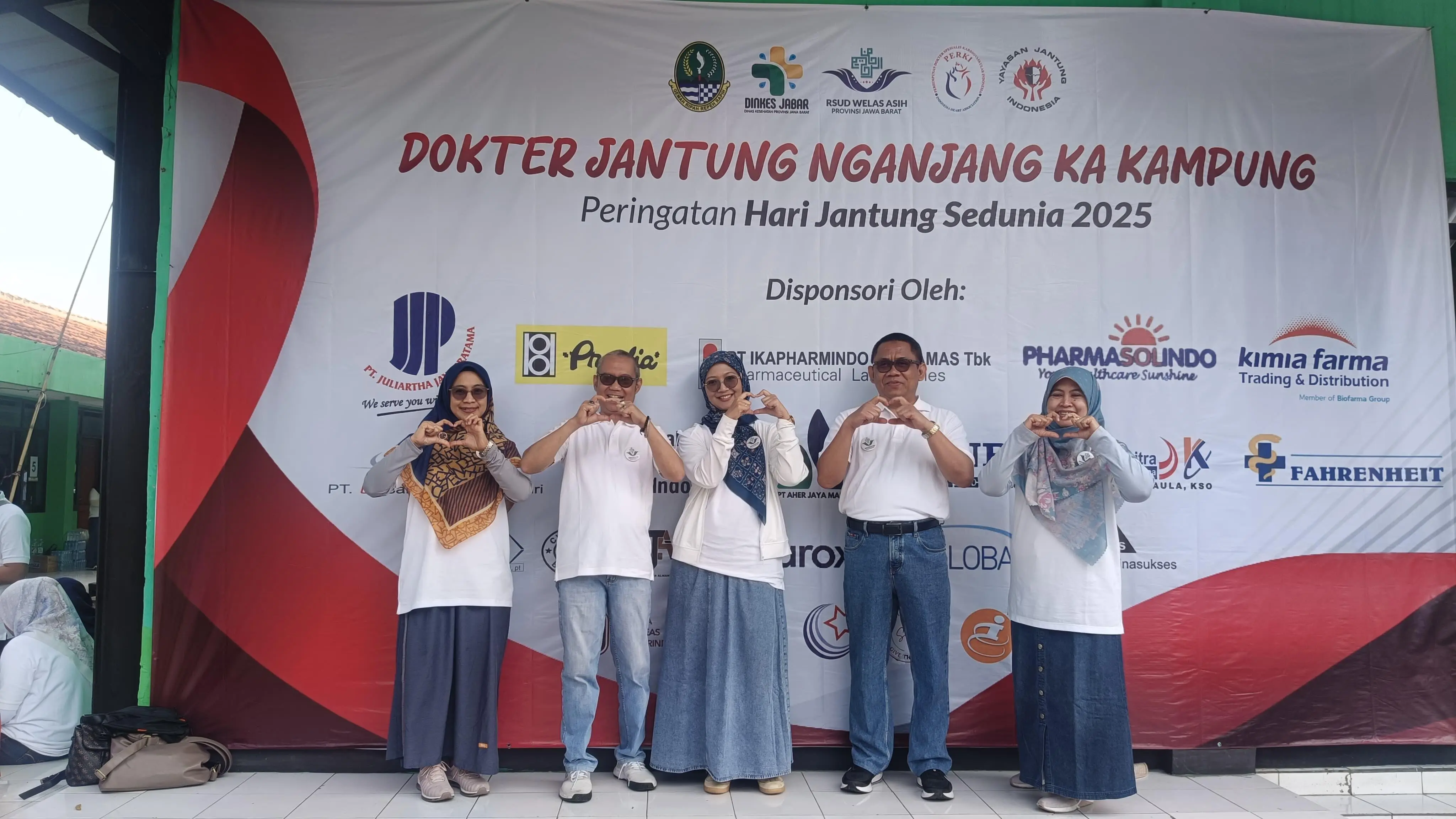 RSUD Welas Asih Gelar Senam Jantung 'Dokter Jantung Nganjang ka Kampung' dengan Peserta 389 Orang