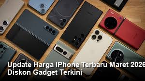Update Harga iPhone Terbaru Maret 2026: Cek Spesifikasi Lengkap dan Promo Diskon Gadget Terkini